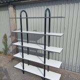 Bookcase design cabinet with 5 removable shelves