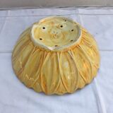 Former ceramics shape vintage yellow sunflower