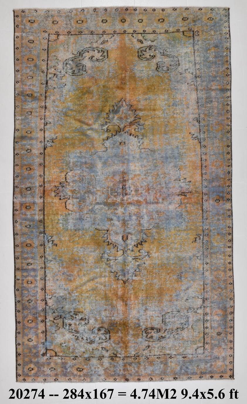 5x9 Persian Oriental Area Rug, 167x284Cm