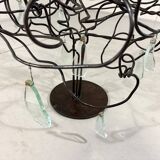 Large brutalist candalabra candle holder 1980’s