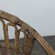 Bamboo and rattan armchair
