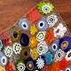 Vintage Murano Millefiori trinket bowl