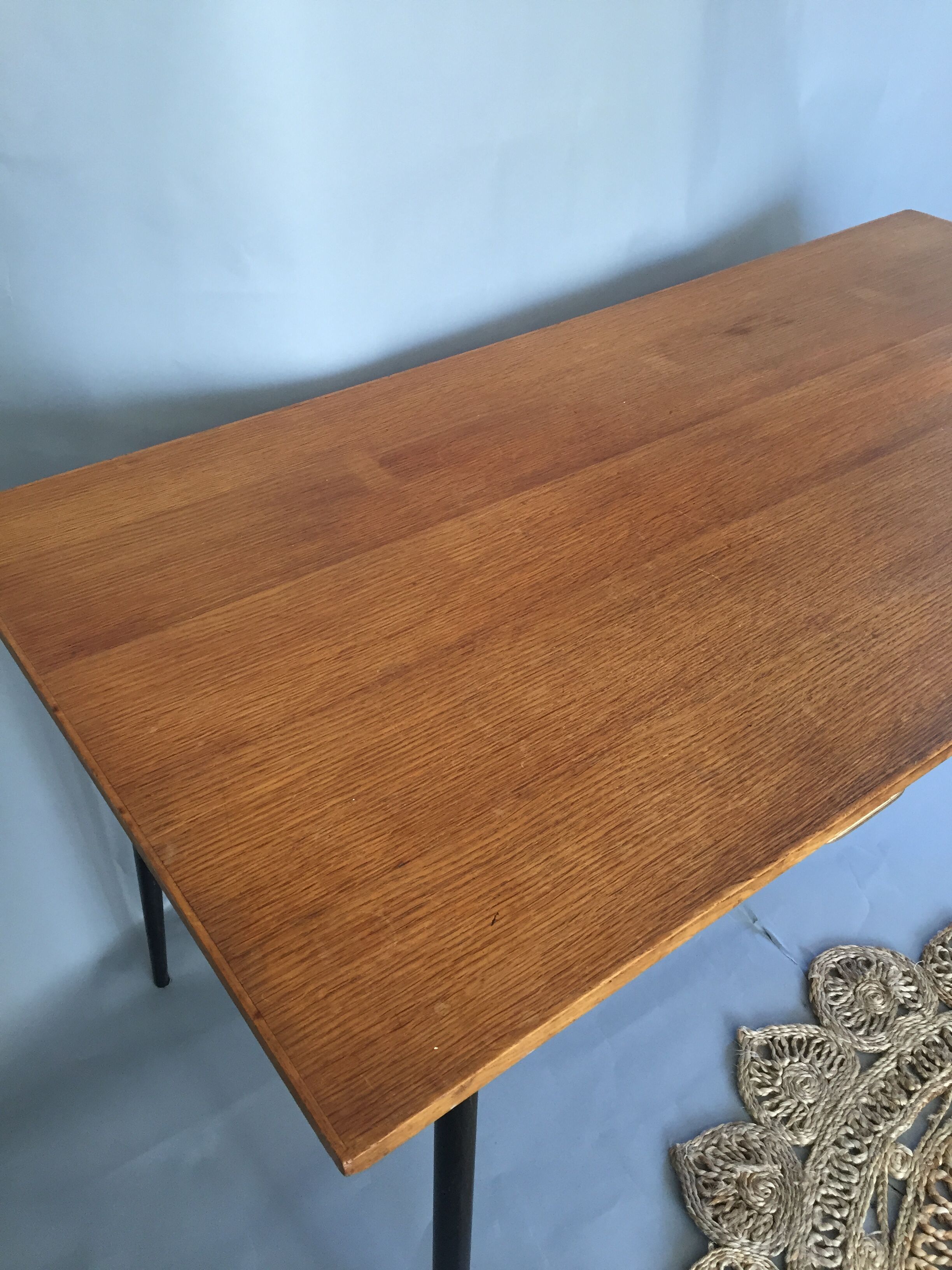 Large desk table vintage