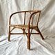 Chaise vintage pour enfant en bambou