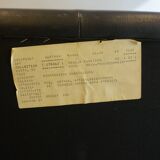 Otto Zapf Arcona 2 seater leather sofa for Art Collection, 1980