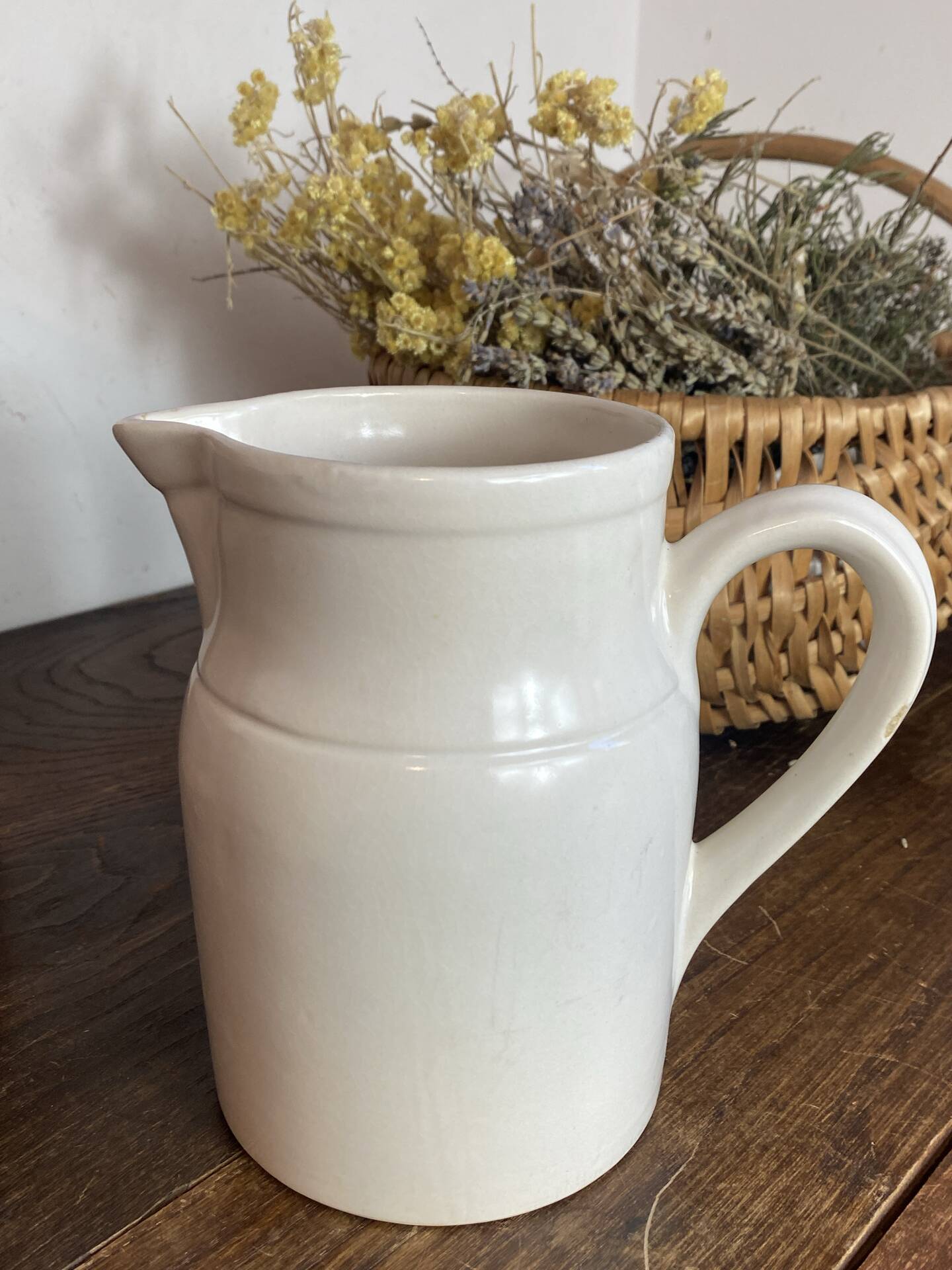 Glazed stoneware jug Digoin