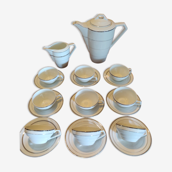 Art Deco style coffee service