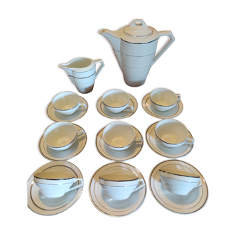 Art Deco style coffee service