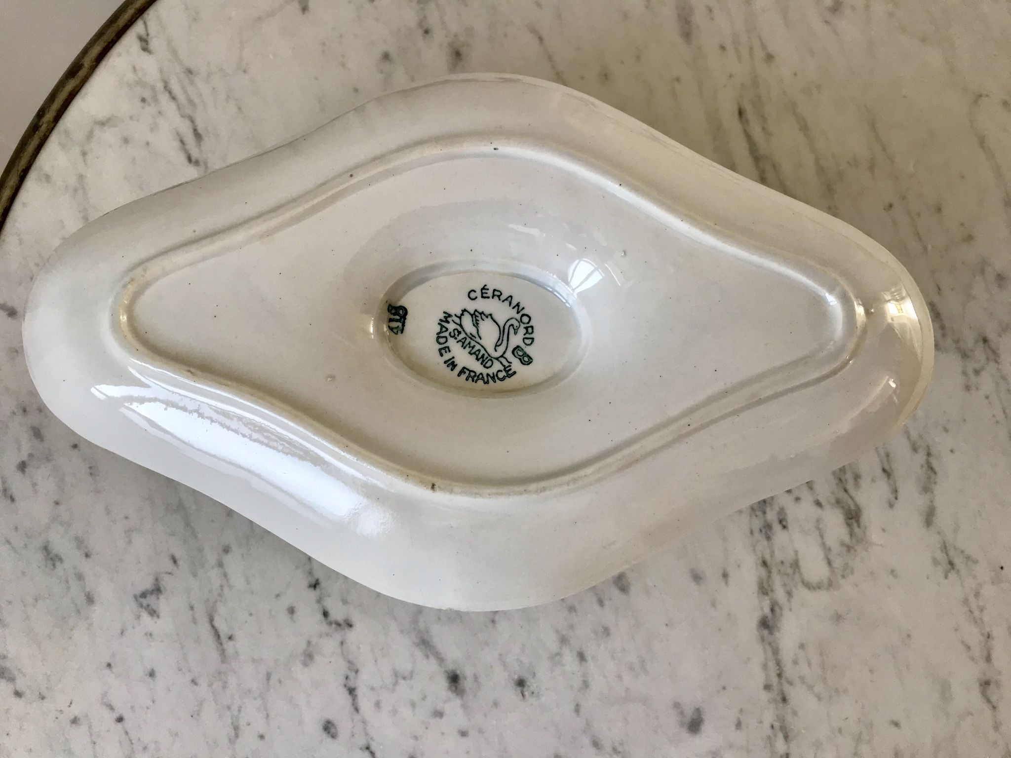 Saucière Terre de Fer Saint-Amand XIXème