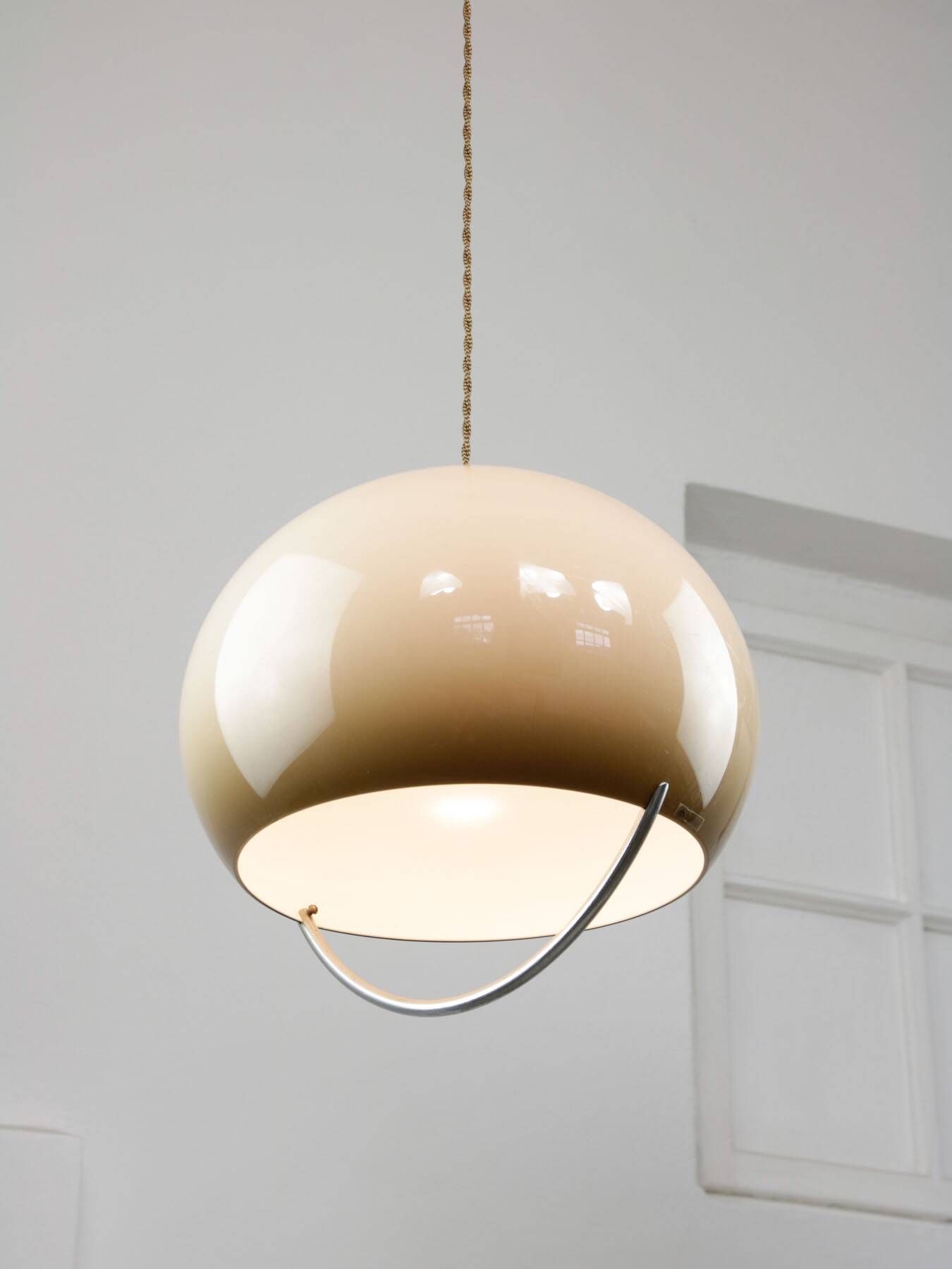 Suspension Space Age Jolly gris/marron de Guzzini
