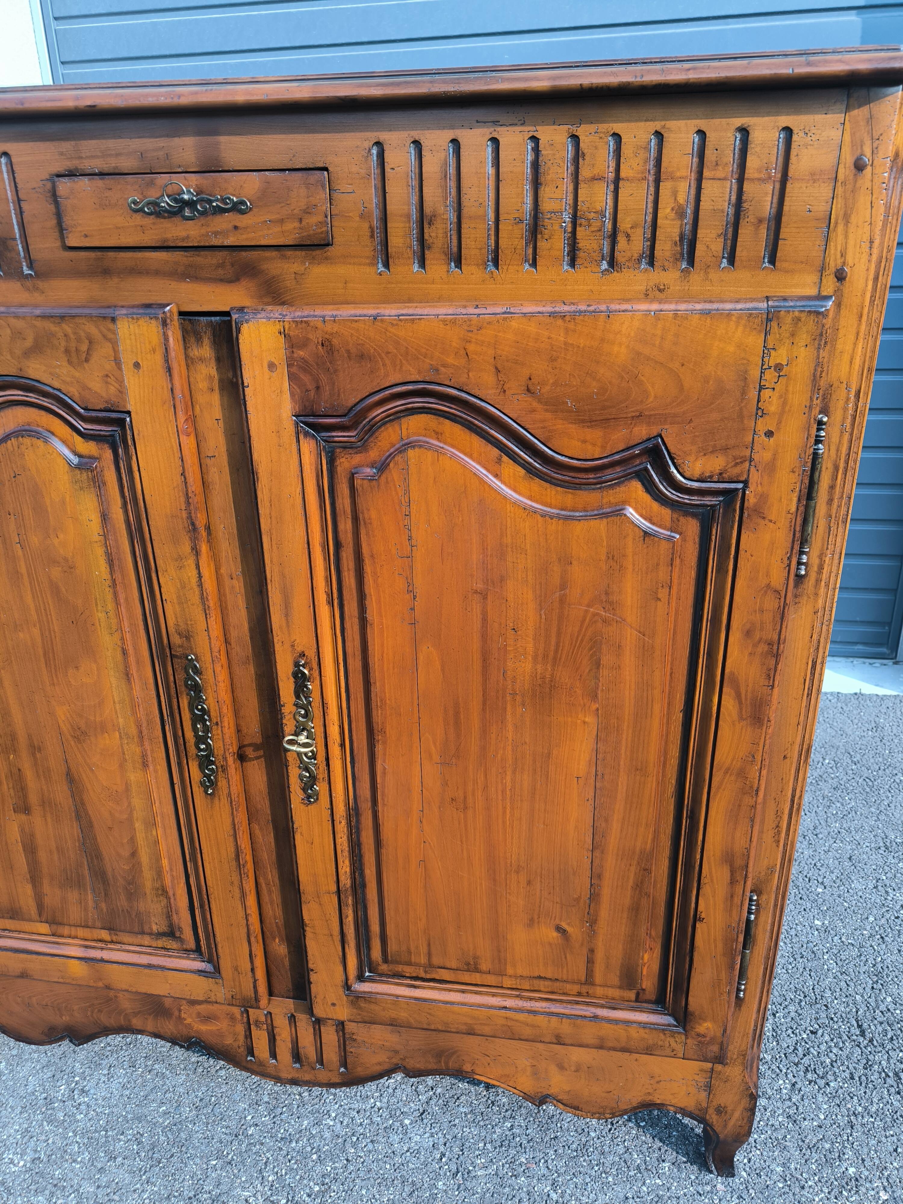 Louis XV style tall buffet