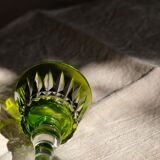 6 verres Baccarat Modèle Piccadilly en cristal doublé de couleurs