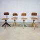 Bemefa vintage industrial workshop chairs desk chair factory stools Rowac