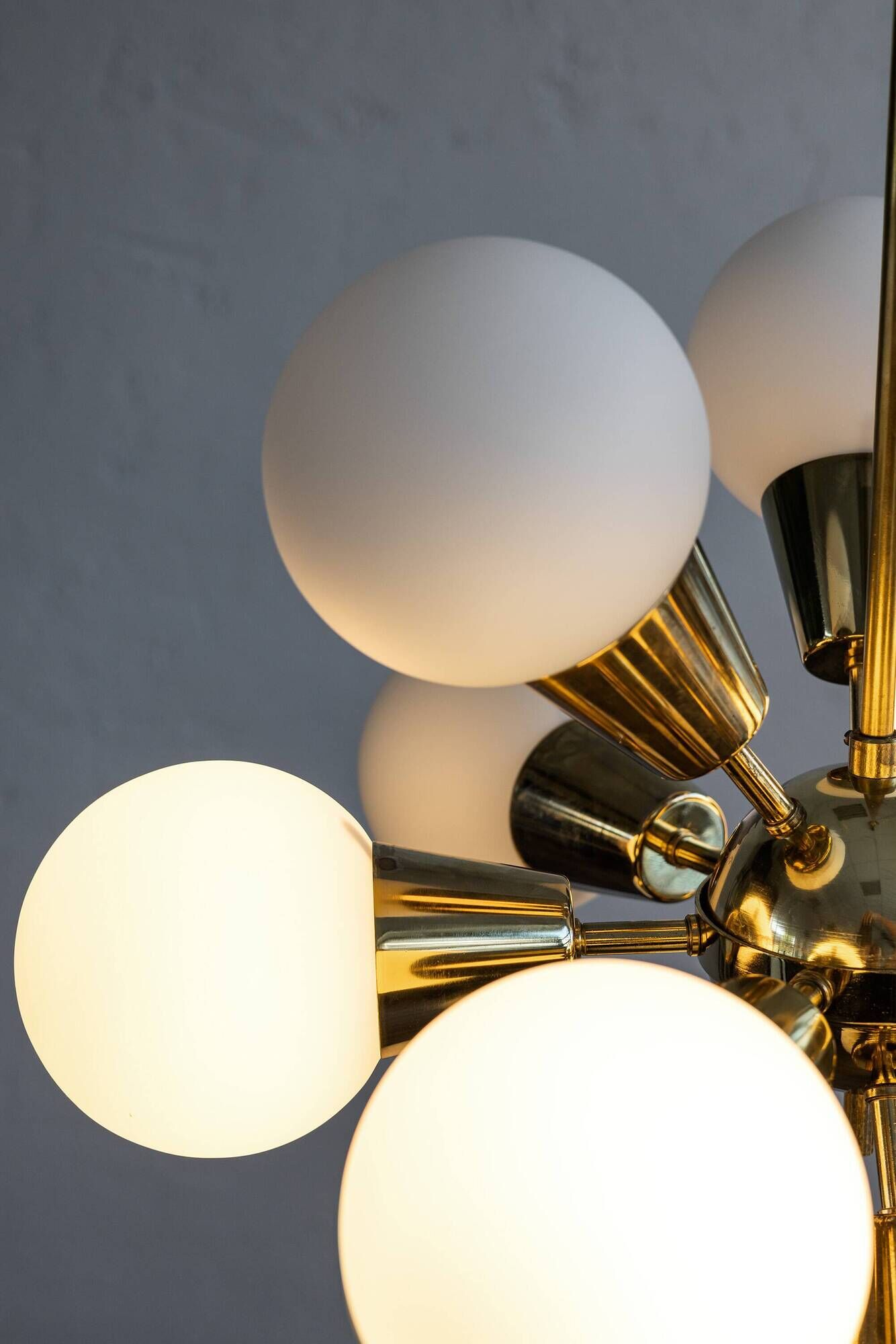 Czechoslovak Vintage Chandelier By Jaroslav Bejvl Sr. For Lustry Kamenický