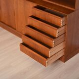 Teak bookcase, Denmark, 1970s