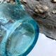 Pichet vintage en verre de soude
