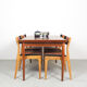 Teak Danish design extendable dining table, 1960's