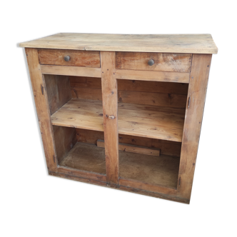 Solid oak buffet
