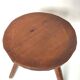 Wood tripod stool