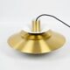 Vintage Danish pendant lamp Verona by Kurt Wiborg, Jeka, 1980s.