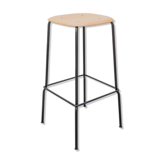 Tabouret en bois et métal Hay