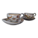 Duo tasses et soucoupes Keraluc Quimper