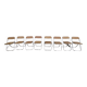 Folding chairs Plia by Giancarlo Piretti 60s