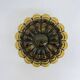 Venetian Murano caged glass flush mount with large bubbles, 1960s