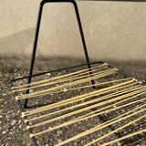 Vintage sofa end review door scoubidou wood tablet and lamp holder