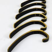 Up to 2 mid-century brass wall hooks by Hertha Baller, Austria, 1950s.