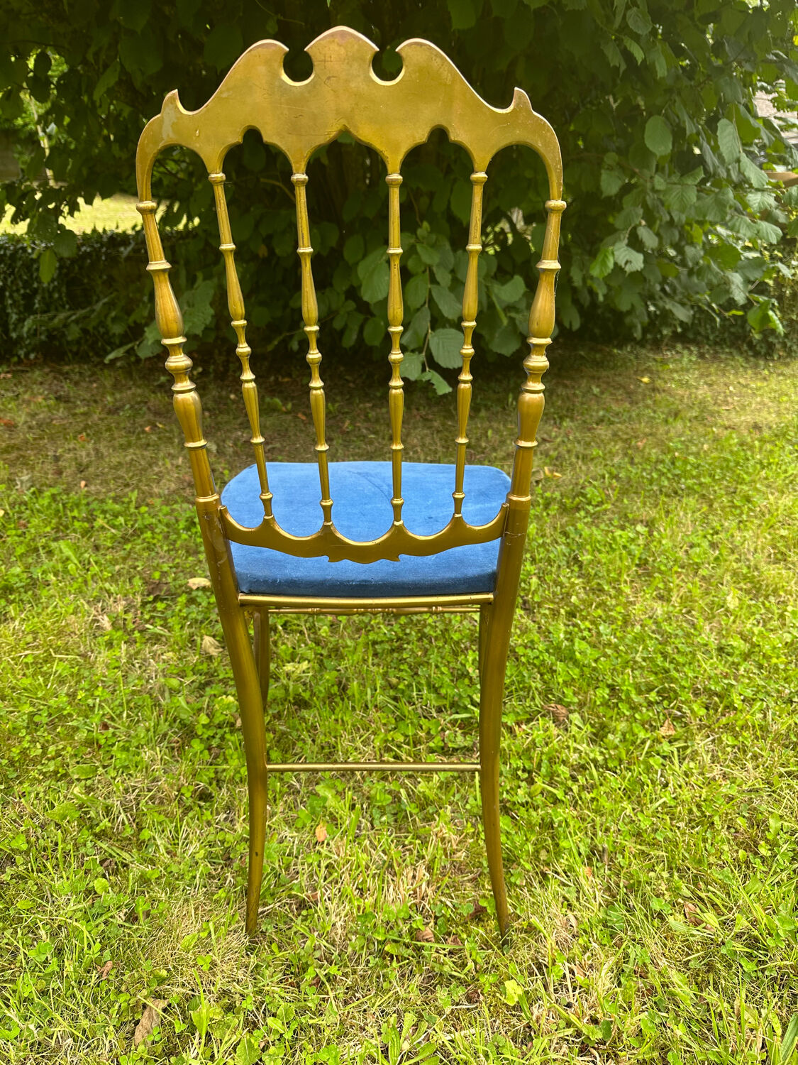 Brass chair charivari