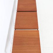 Rare Rego / Günter Renkel “Twen” teak side table / Mid-century modern design / 1950s / 1960s modernism