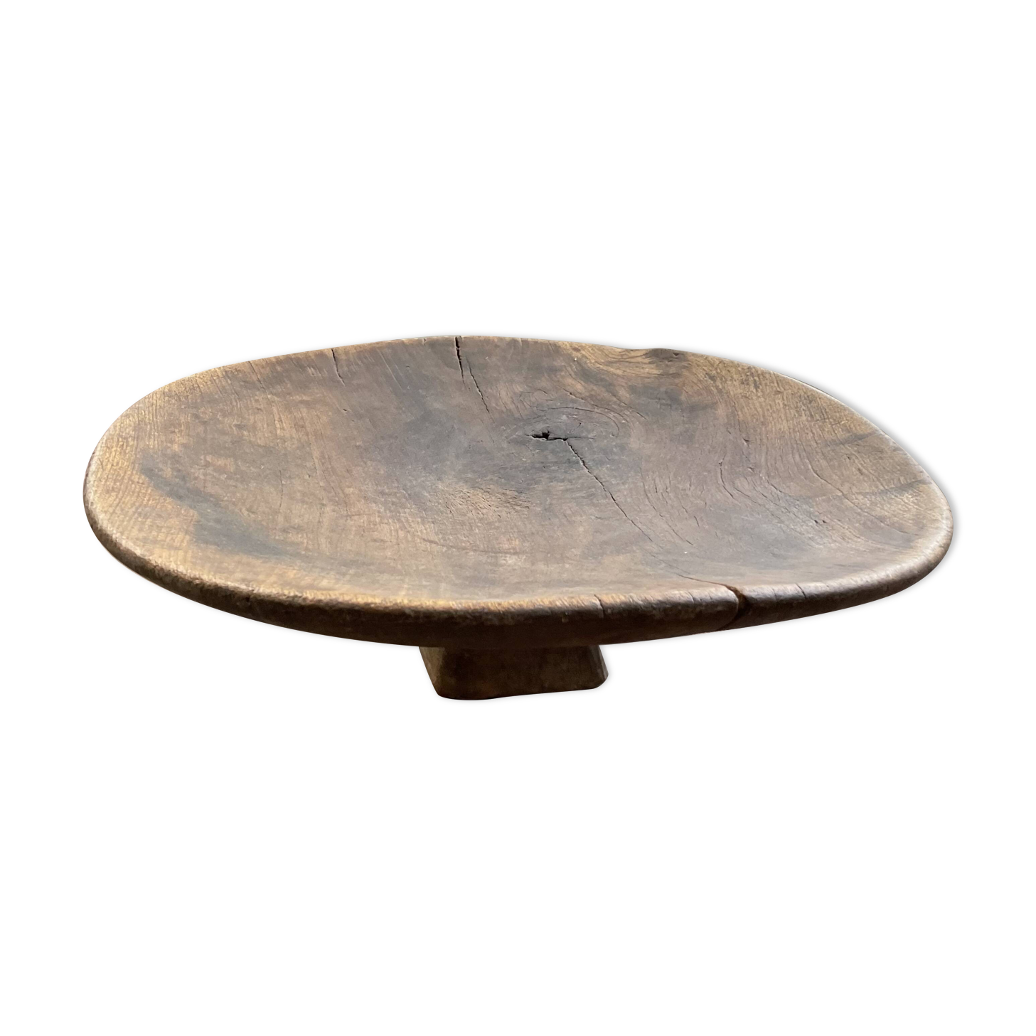 Mid-20th Tuareg wooden dish