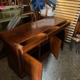 Solid cherry wood sideboard