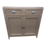 Old dark taupe buffet