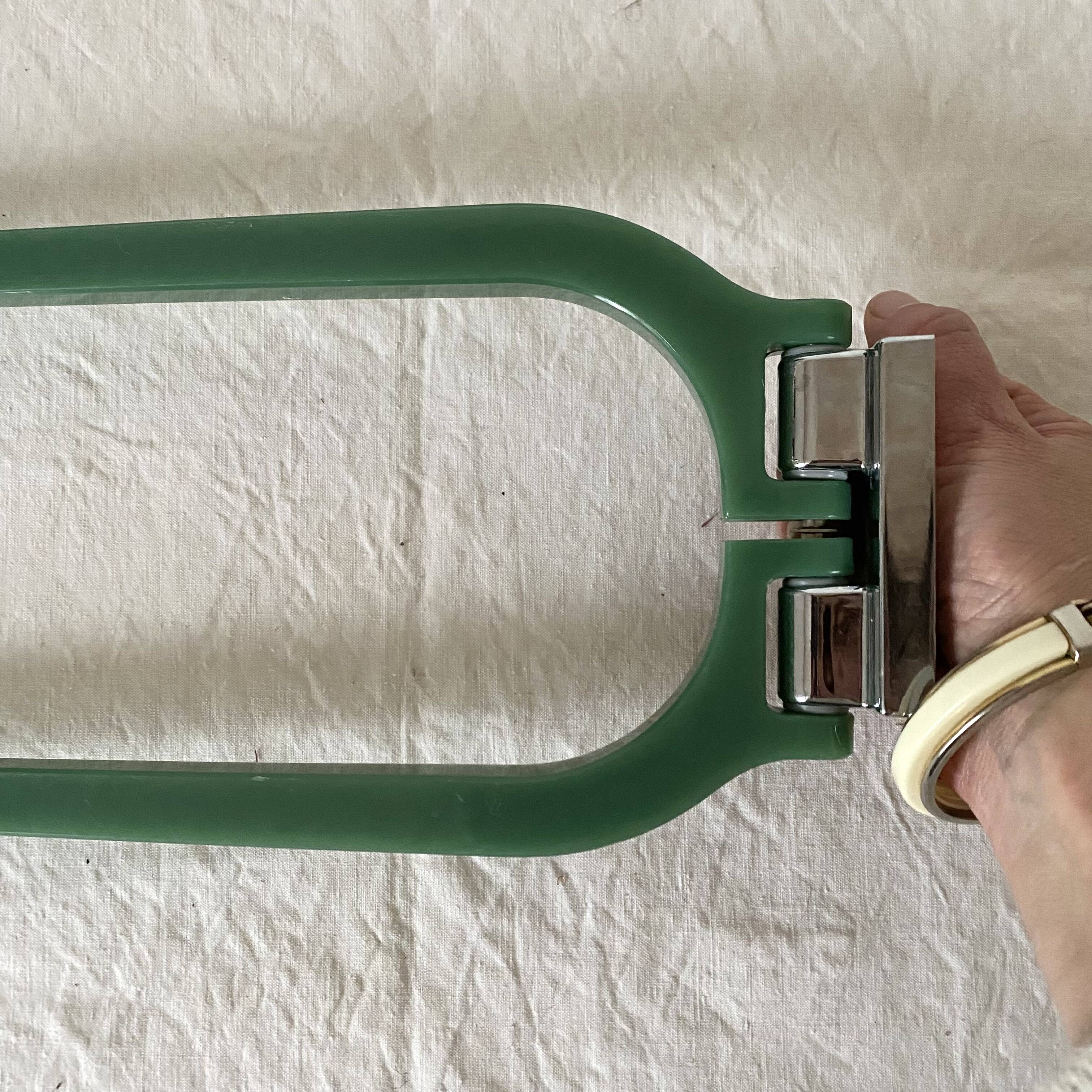 Vintage wall towel rack