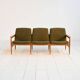 Scandinavian three-seat oak sofa, 1950s/60s