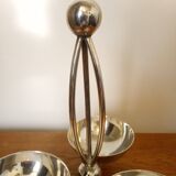 Silver metal servant