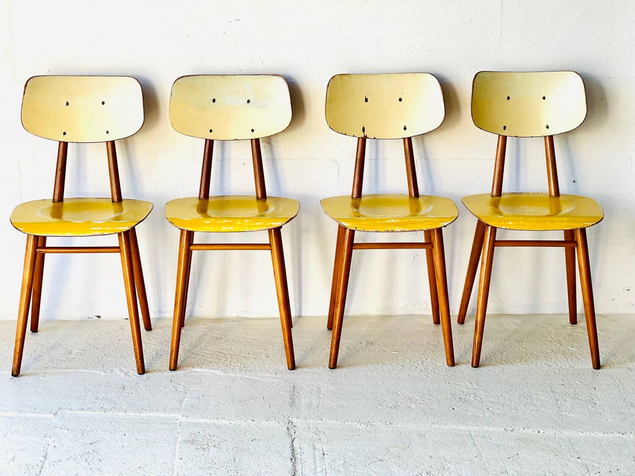 Bistro Chairs by Ton, 1950’
