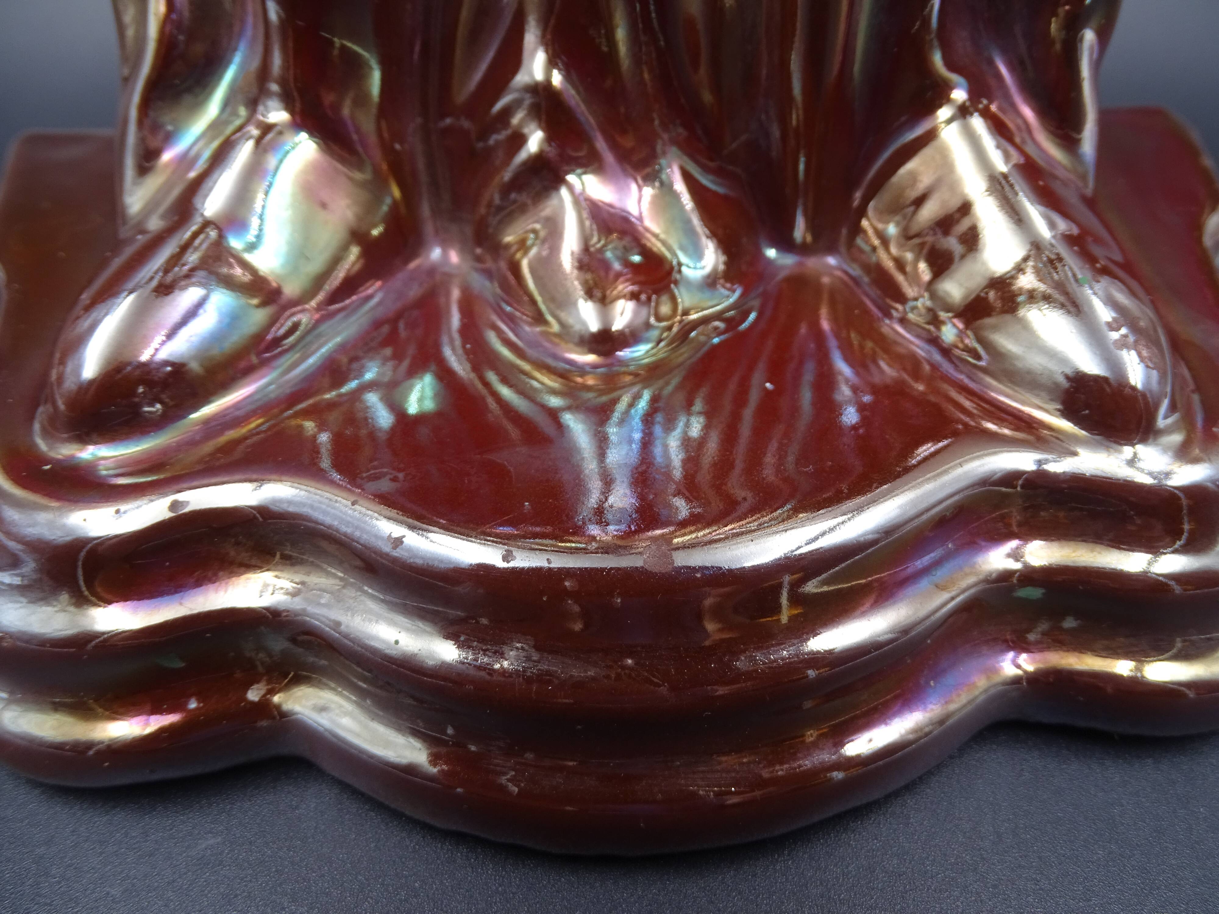 Full chimney servant of his accessories - The enamelled cast iron knight