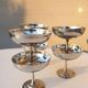 Set 6 coupes inox Létang & Rémy vintage 1960