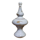 Grand pied de lampe en céramique émaillé Jean-François Descombes Vallauris