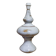 Large glazed ceramic lamp base by Jean-François Descombes, Vallauris.