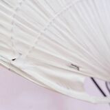 Pair of Uchiwa III wall lights by Ingo Maurer for M Design, 1970s