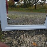 Antique Louis Philippe mirror restyled