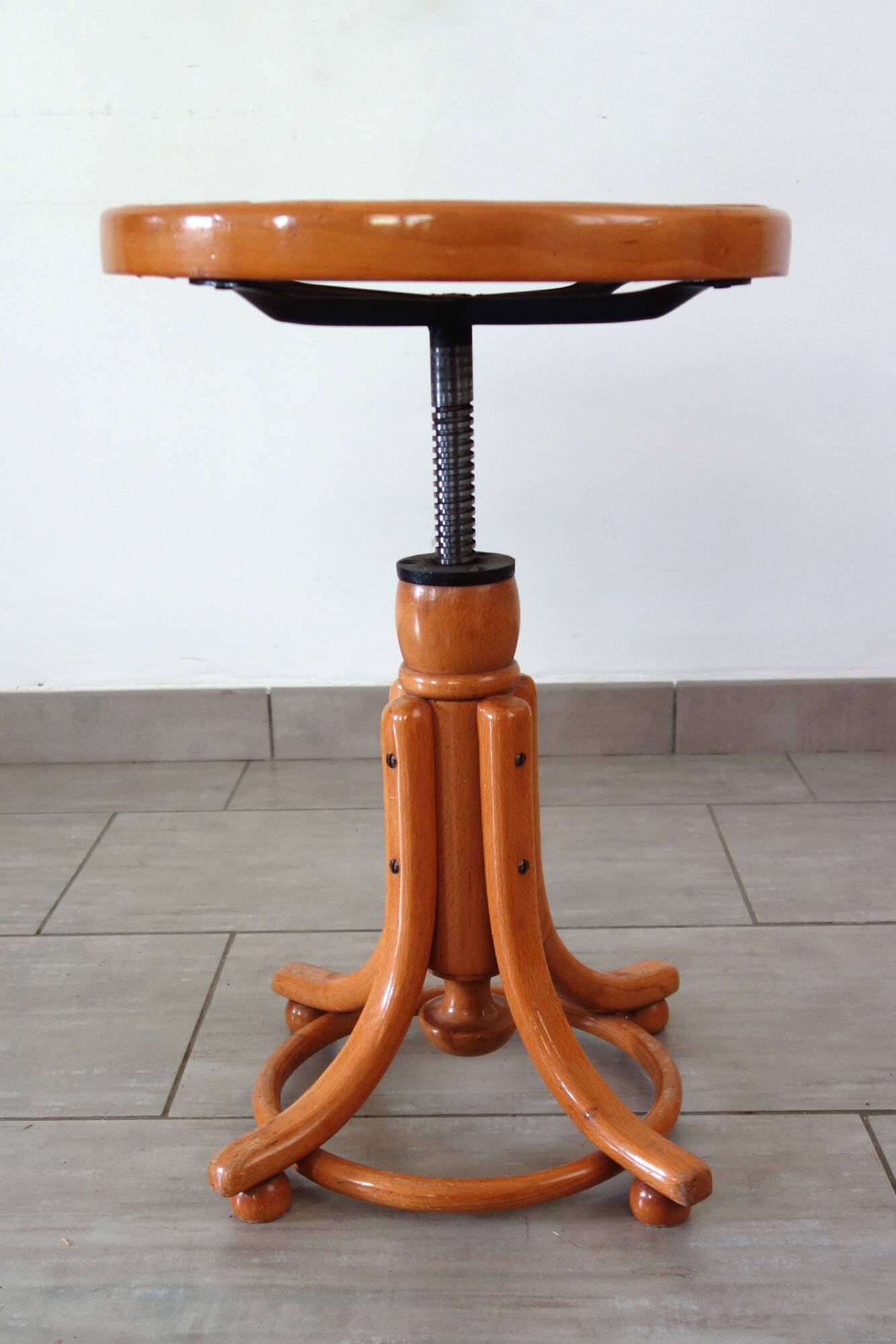 Piano stool, dlg Thonet, 1920s