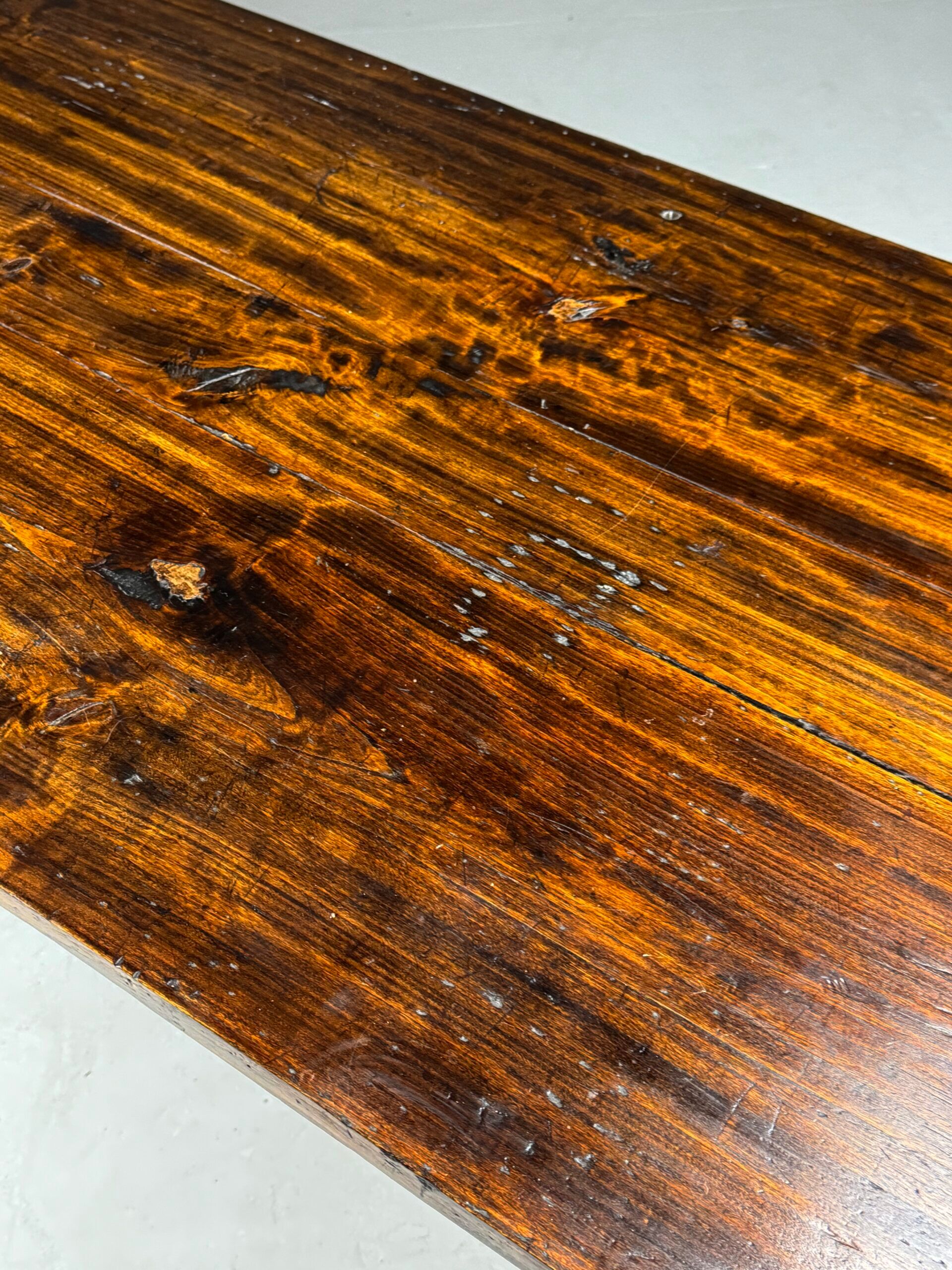 French antique dining table 242 cm