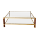 Table basse en verre Pierre Vandel