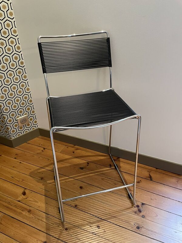 Tabouret haut Spaghetti Giandomenico Belotti