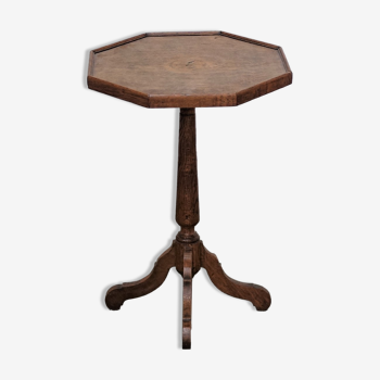 Table latérale octogonale antique